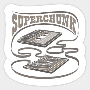 Superchunk Exposed Cassette Sticker